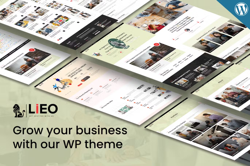 Unlock your business potential with LIEO - Business Consulting WordPress Theme! Featuring a sleek design