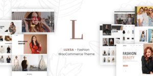 Create an elegant and fully functional fashion e-commerce store with Luxsa. Get it at Bevaultx