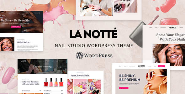 Lanotte is a WordPress Theme for beauty salons