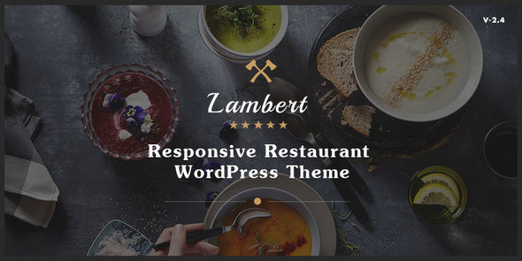 Transform your dining website into a digital masterpiece with the Lambert Restaurant Theme. Subscribe to Bevaultx for unlimited premium WordPress themes.