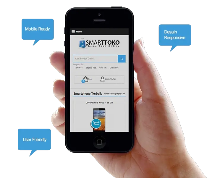 Smart toko adalah Theme Wordpress Toko Online