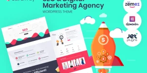 Looking for the WordPress theme for digital marketing agency to introduce and promote your services on the web? It is not a problem. We have developed such a template that combines powerful functionality and trendy design. A bunch of icons and images dilute the text paragraphs and make pages more…