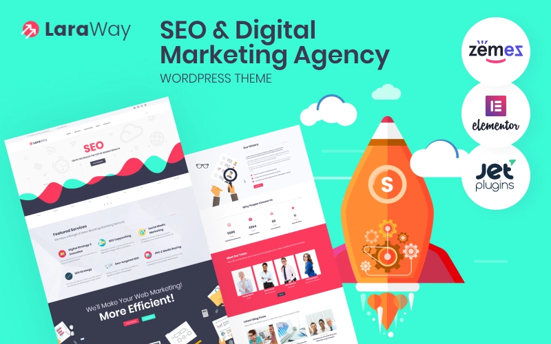 Looking for the WordPress theme for digital marketing agency to introduce and promote your services on the web? It is not a problem. We have developed such a template that combines powerful functionality and trendy design. A bunch of icons and images dilute the text paragraphs and make pages more…