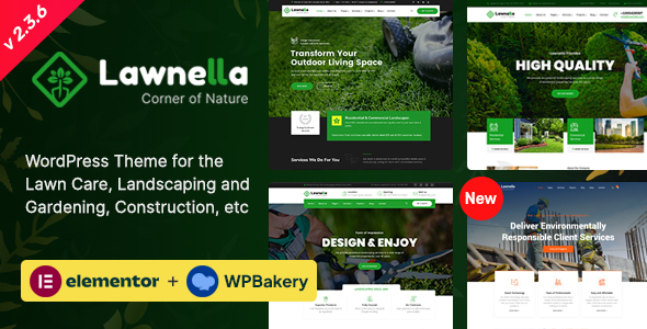 Lawnella – Landscaping WordPress Theme: A Green Revolution for Your Site Looking for the perfect WordPress theme to take your landscaping business to the next level? Look no further because Lawnella – Landscaping WordPress Theme is here to transform your website. This premium theme is tailored specifically for landscapers