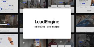 The LeadEngine - Multi-Purpose WordPress Theme with Page Builder is a robust solution designed for WordPress fanatics and developers seeking versatility and power in one package. This highly customizable theme comes from ThemeForest