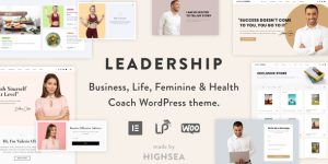 Discover the Leadership Coach WordPress Theme at Bevaultx. Premium features