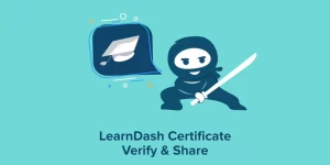 With the LearnDash Certificate Verify  Share add-on your students can easily share their earned certificates on their LinkedIn