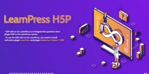 H5P add-on for LearnPress is to integrate the questions from plugin H5P to the LearnPress system.