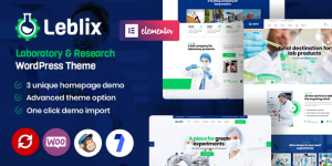 Leblix Laboratory  Research WordPress Theme: Your Perfect Solution Hey there