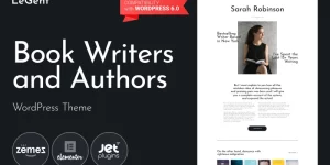 The personal site today is a prerequisite for most in-demand specialists. This book writers and authors WordPress theme is suitable for owners of creative professions