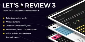 Elevate your WordPress site with Let’s Review