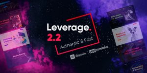 Leverage is a WordPress Theme for Agency