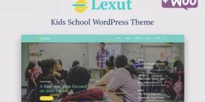 Present your educational institution in an attractive manner using Lexut theme. You will provide information about your school