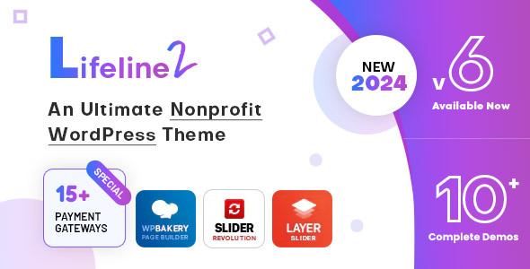 Lifeline2 is a premium feature-rich and versatile Nonprofit WordPress theme 2023 that has got 10+ completely independent templates and compatibility with donations plugins to get donations worldwide. Other than this