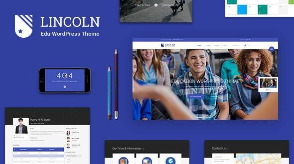 Lincoln  is a unique WordPress theme using material design for  Education  Learning Centers . Though it is perfect for educational organizations such as  University