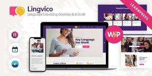 Elevate your educational site with Lingvico Theme. Fully responsive