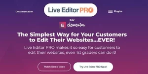 The Simplest Way for Your Customers to Edit Their Websites…EVER! Live Editor PRO makes it so easy for customers to edit their websites