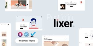 Lixer – Creative Portfolio WordPress Theme.Approach with new trending design