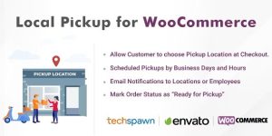 Local Pickup for WooCommerce enables customers to select their Shipment pickup with time slot. It enables the user to schedule their pickup ( the delivery slot) as their convenient slot