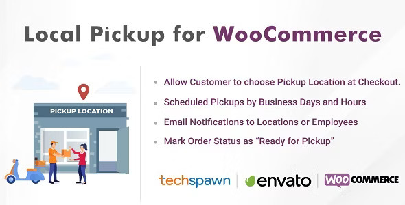 Local Pickup for WooCommerce enables customers to select their Shipment pickup with time slot. It enables the user to schedule their pickup ( the delivery slot) as their convenient slot