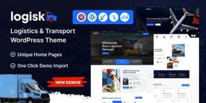 Logisk Transport  Logistics Service WordPress Theme Looking for an efficient and stylish theme for your logistics and transportation business? Meet the Logisk Transport  Logistics Service WordPress Theme! This powerful theme is thoughtfully designed to cater to the specific needs of transport and logistics companies. With a sleek and…