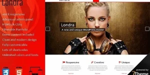 Londra is a modern professional responsive and flexible WordPress theme