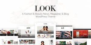 Elevate your fashion and beauty blog with Look - a sleek