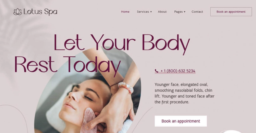 Discover Lotus Spa – the ultimate WordPress theme for salons and wellness centers! Featuring the MotoPress Appointment Booking plugin