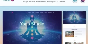 Lotus is a WordPress website theme made with the popular Elementor page builder. Demo content theme is designed to provide services in the field of yoga