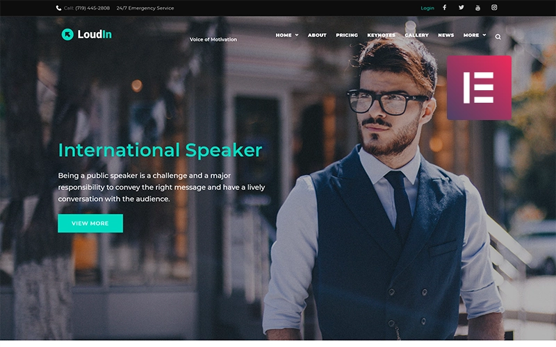 Loudin is designed for public speaker