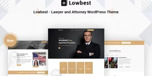 Lowbest Is the best Lawyer and Attorney WordPress Theme. We created the theme for law firms