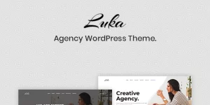 Luka – Agency WordPress Theme If you want to conduct your marketing campaigns in a standard and hassle-free way