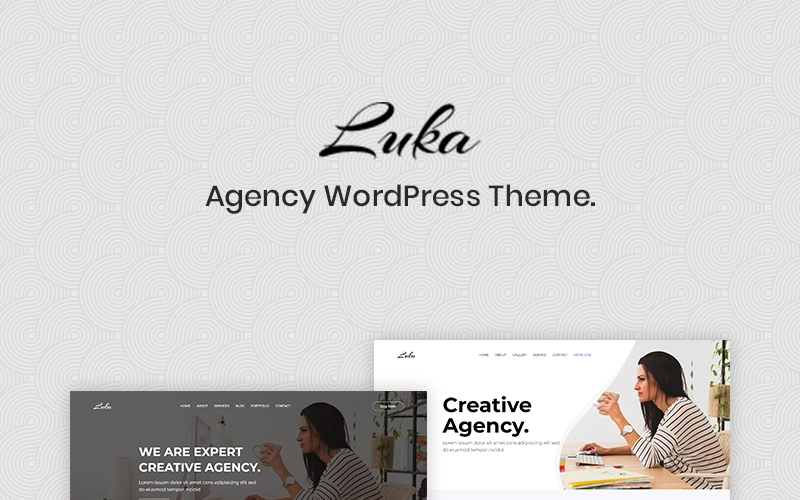 Luka – Agency WordPress Theme If you want to conduct your marketing campaigns in a standard and hassle-free way