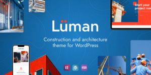 Luman specially designed for architecture and construction companies. Showcase your services and portfolio with the theme’s exceptional visual style.