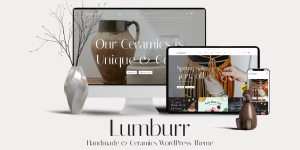 Discover Lumburr – Handmade  Ceramics WordPress Theme