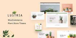 Lustria is an attractive and neat WordPress theme created for gardening and houseplants by G5Theme who is the author at level 11 on Envato. With full WooCommerce compatibility