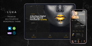 Luxa is the Luxury Black MultiPurpose WordPress Theme for any photography  video businesses