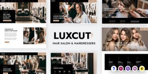 Elevate your hair salon's online presence with Luxcut - Hair Salons and Hairdressers WordPress Theme. Subscribe to Bevaultx for premium access!