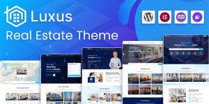 Luxus is a professional WordPress theme for real estate businesses