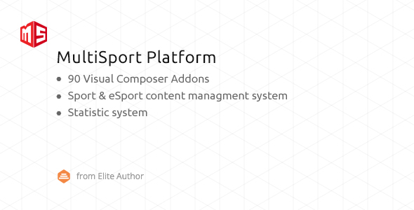 Discover the MSP MultiSport  eSport WordPress Plugin with 90+ Visual Composer Addons for dynamic