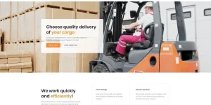 Machiter theme is a great option for creating a website dedicated to logistics services. You will be able to provide needed information about your company in the most attractive way. This theme has a classic design