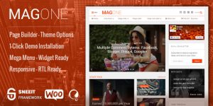 MagOne is a Responsive WordPress theme for Magazines