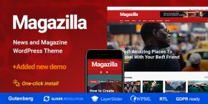 Magazilla theme is perfect for a news