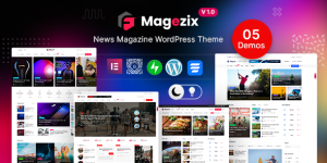 Magezix is a WordPress theme perfect for news