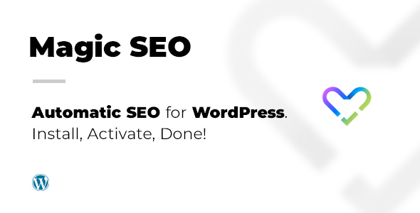 Elevate your WordPress site’s SEO effortlessly with Magic SEO. Automate meta tags