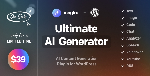 MagicAI for WordPress: Revolutionize Your Content Creation Hey there