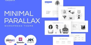 Despite the fact that this template has a minimal design it stays modern and fashion anyway. Low-key style helps your visitors to concentrate their attention on the content. That is why the main things from your company description will be noticed. The Parallax adds the uniqueness and motion to this…