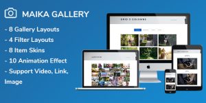 Maika Gallery Plugin for WordPress: Your Ultimate Gallery Solution Are you sick of boring and basic WordPress galleries? Say hello to the Maika Gallery Plugin for WordPress! This gem is your go-to solution for creating stunning galleries that engage and impress. Whether you run a personal blog