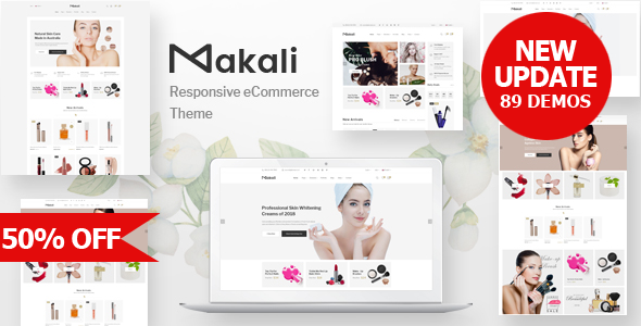 Makali - Cosmetics  Beauty Theme for WooCommerce WordPress When it comes to finding that perfect eCommerce theme for your cosmetics and beauty store