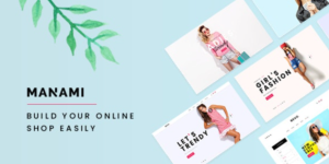 Manami is beautiful  modern Fashion WooCommerce theme. It is specially designed for any kind of online shop. It comes with amazing 4 different demos for a online shop.